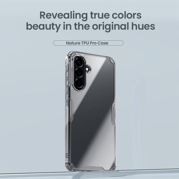 For Samsung Galaxy A56 5G NILLKIN PC + TPU Phone Case - Transparent