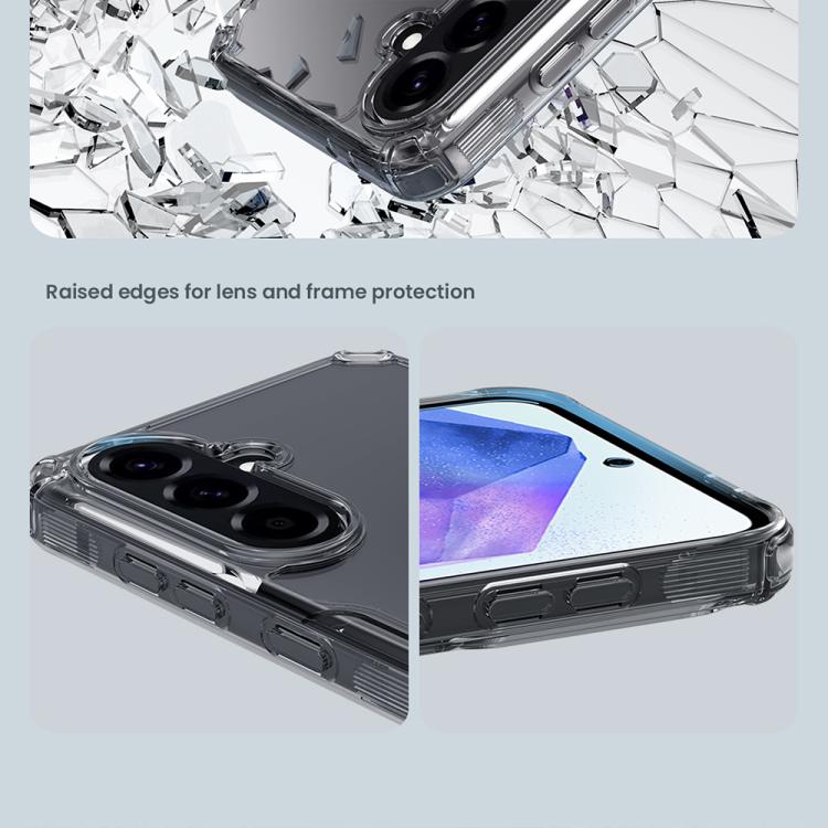 For Samsung Galaxy A56 5G NILLKIN PC + TPU Phone Case - Transparent