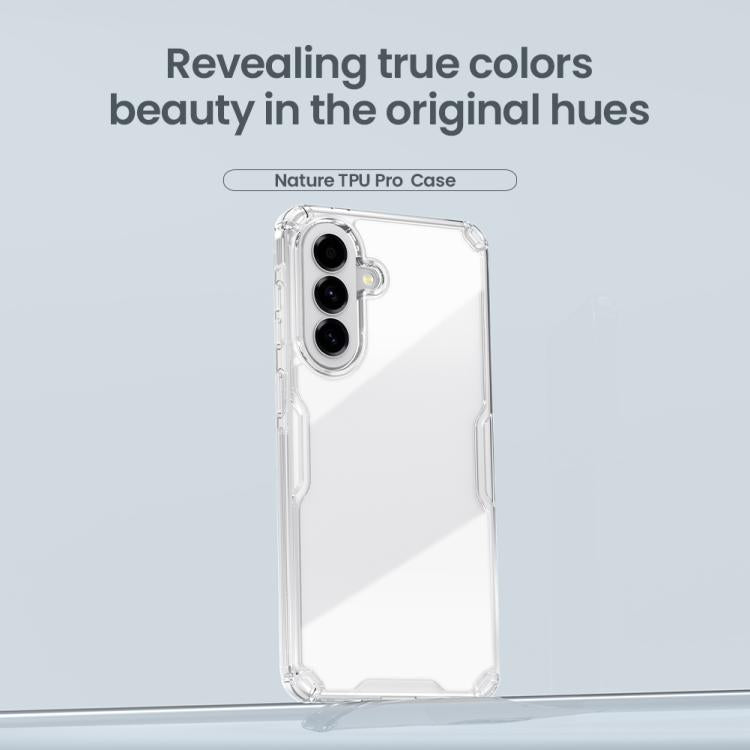 For Samsung Galaxy A57 5G NILLKIN PC + TPU Phone Case - Transparent
