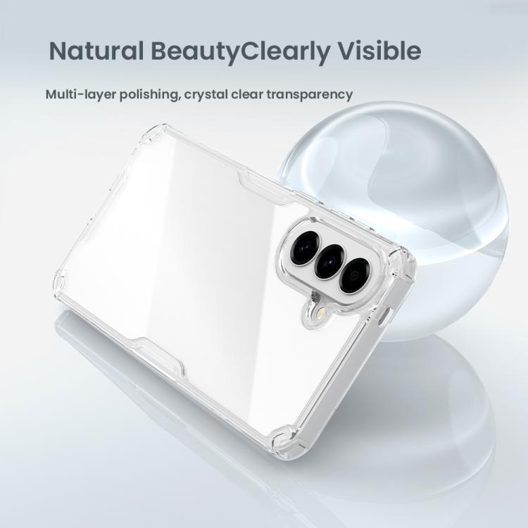 For Samsung Galaxy A57 5G NILLKIN PC + TPU Phone Case - Transparent
