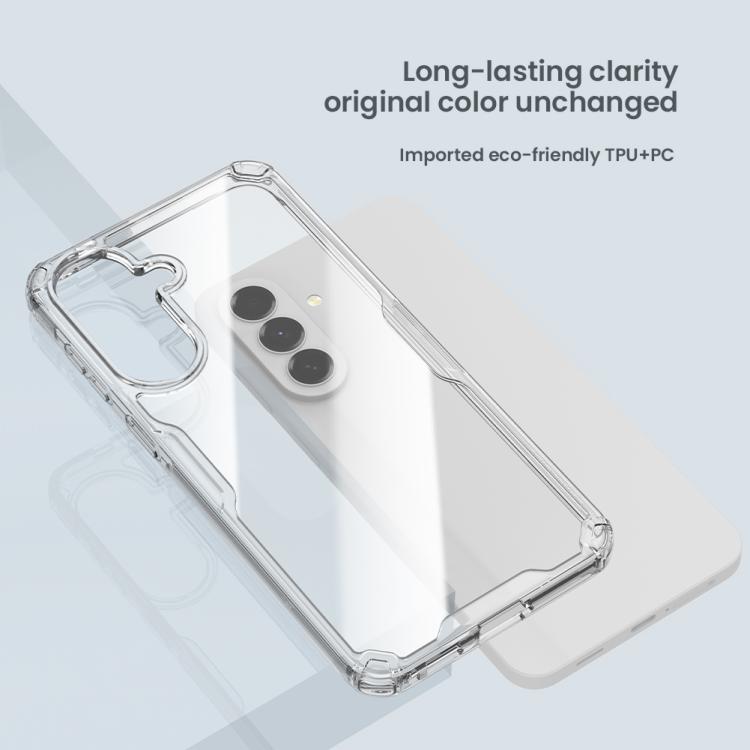 For Samsung Galaxy A57 5G NILLKIN PC + TPU Phone Case - Transparent