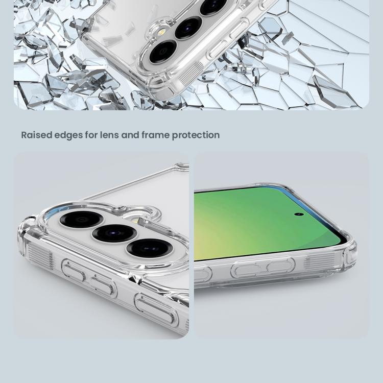 For Samsung Galaxy A57 5G NILLKIN PC + TPU Phone Case - Transparent