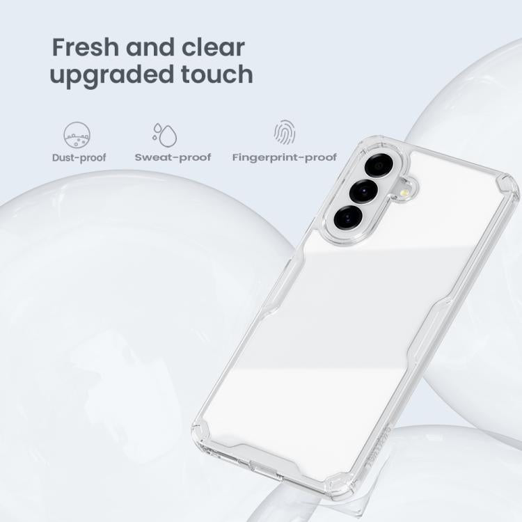 For Samsung Galaxy A57 5G NILLKIN PC + TPU Phone Case - Transparent