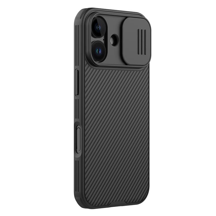 For iPhone 17 NILLKIN CamShield Pro Magnetic PC Phone Case - Black