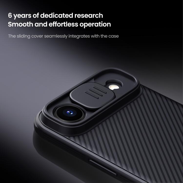 For iPhone Air NILLKIN CamShield Pro Magnetic PC Phone Case - Black