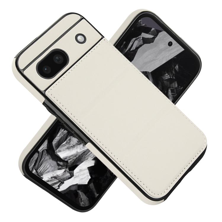 For Google Pixel 8a Tri-fold Holder Leather Phone Case with Card Slot
