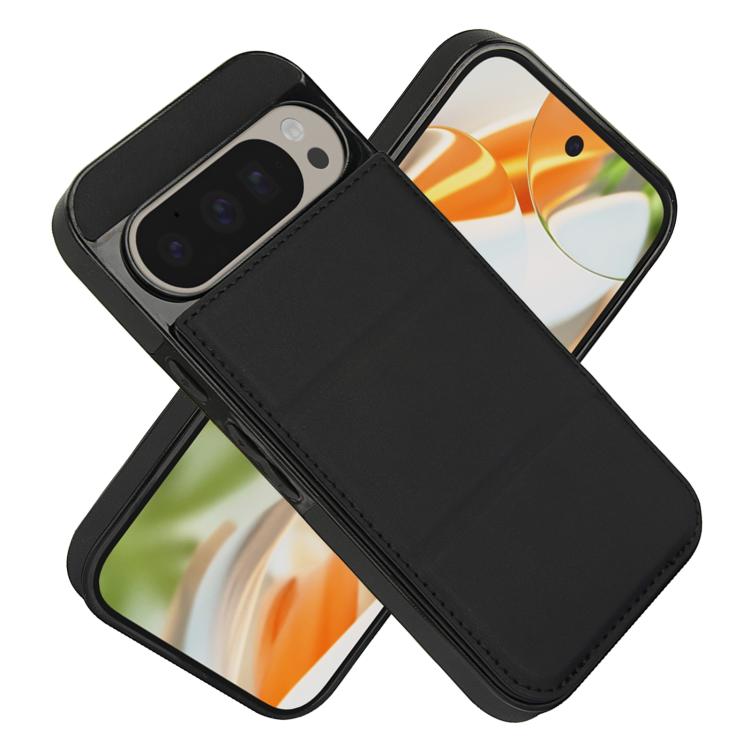 For Google Pixel 9 / 9 Pro Tri-fold Holder Leather Phone Case with Card Slot
