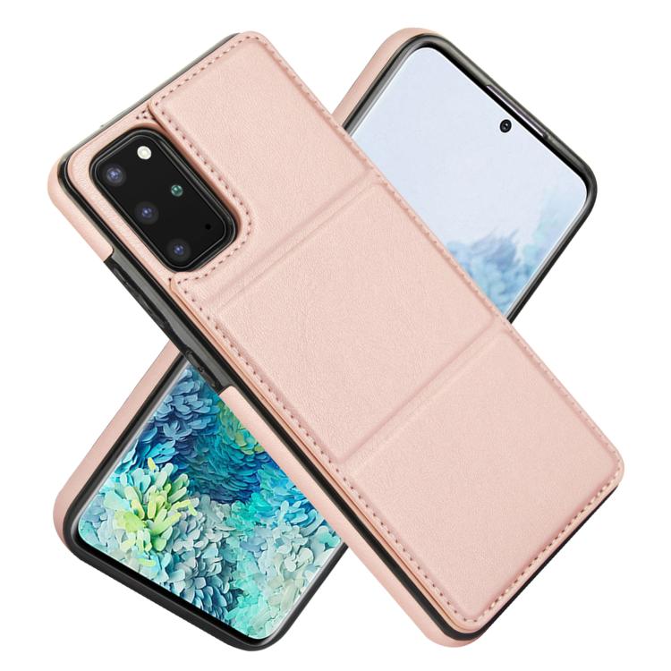 For Samsung Galaxy S20 Tri-fold Holder Leather Phone Case with Card Slot