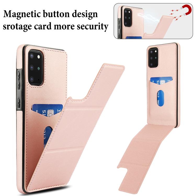 For Samsung Galaxy S20 Tri-fold Holder Leather Phone Case with Card Slot