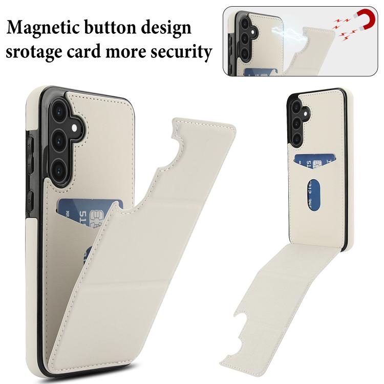 For Samsung Galaxy S23 FE 5G Tri-fold Holder Leather Phone Case with Card Slot