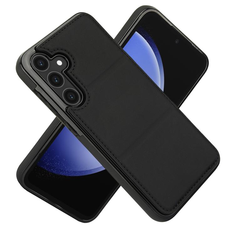 For Samsung Galaxy S23 FE 5G Tri-fold Holder Leather Phone Case with Card Slot