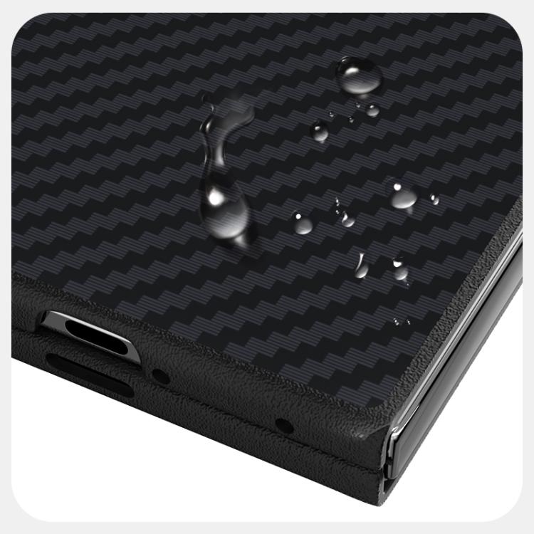 For OPPO Find N5 ABEEL C Carbon Fiber Series 6D Micro Relief MagSafe Phone Case