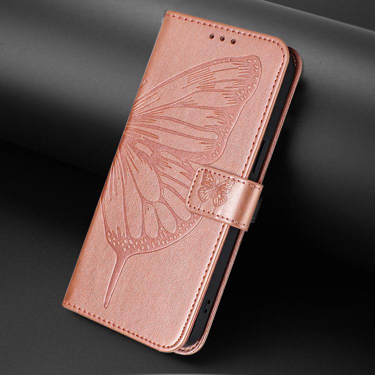For Samsung Galaxy S26 5G Embossed Butterfly Leather Phone Case