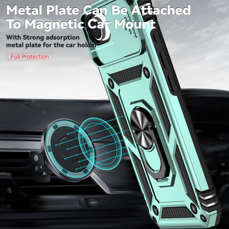 For iPhone 17e / 16e Sliding Camshield Holder Phone Case