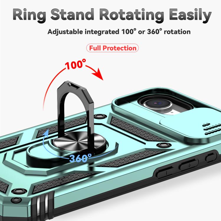 For iPhone 17e / 16e Sliding Camshield Holder Phone Case