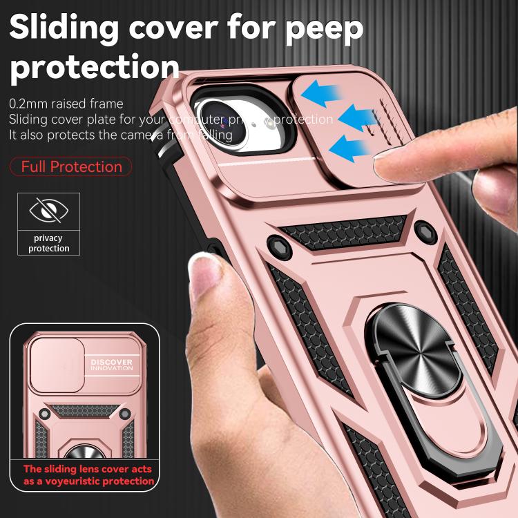 For iPhone 17e / 16e Sliding Camshield Holder Phone Case