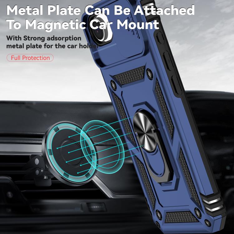 For iPhone 17e / 16e Sliding Camshield Holder Phone Case