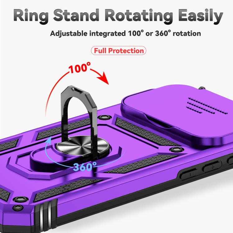 For iPhone 17 Pro Max Sliding Camshield Holder Phone Case