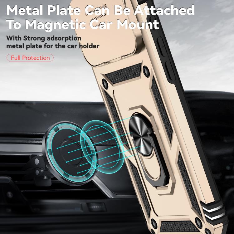 For iPhone 17 Pro Max Sliding Camshield Holder Phone Case