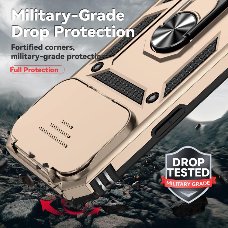 For iPhone 17 Pro Max Sliding Camshield Holder Phone Case