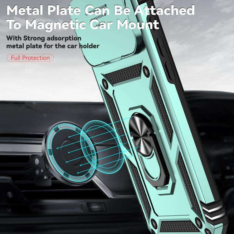 For iPhone 17 Pro Max Sliding Camshield Holder Phone Case