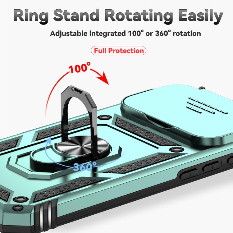 For iPhone 17 Pro Max Sliding Camshield Holder Phone Case