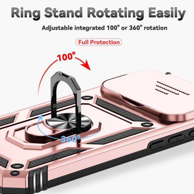 For iPhone 17 Pro Max Sliding Camshield Holder Phone Case