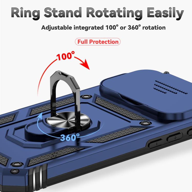 For iPhone 17 Pro Max Sliding Camshield Holder Phone Case