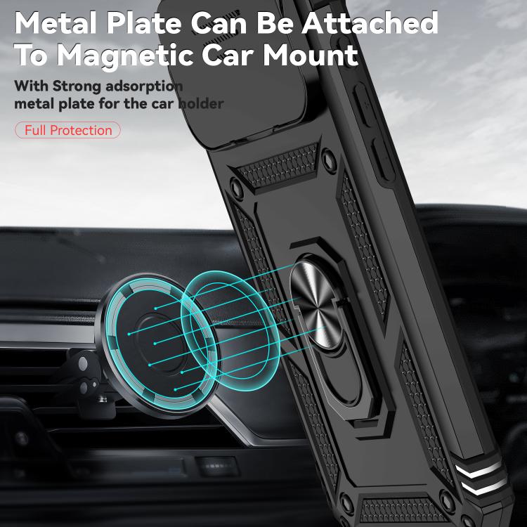 For iPhone 17 Pro Max Sliding Camshield Holder Phone Case