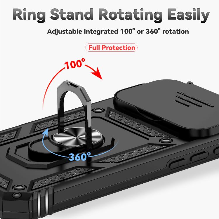 For iPhone 17 Pro Max Sliding Camshield Holder Phone Case