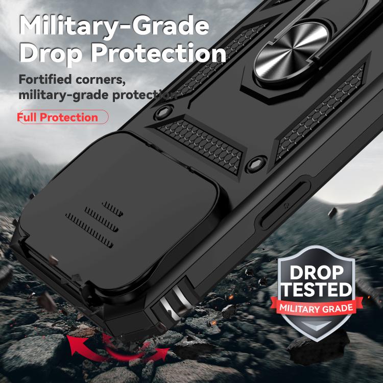 For iPhone 17 Pro Max Sliding Camshield Holder Phone Case