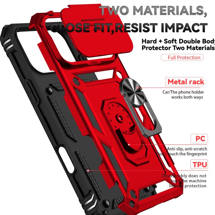 For iPhone 17 Pro Max Sliding Camshield Holder Phone Case