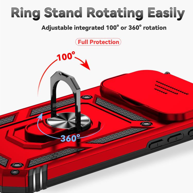 For iPhone 17 Pro Max Sliding Camshield Holder Phone Case