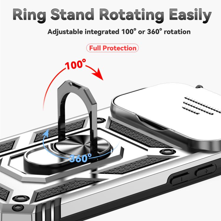 For iPhone 17 Pro Sliding Camshield Holder Phone Case