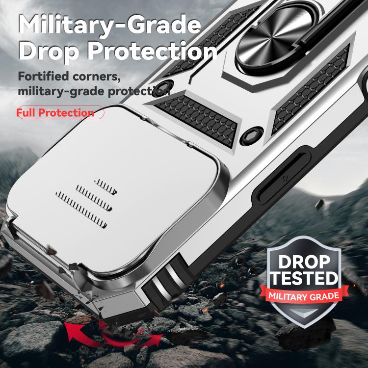 For iPhone 17 Pro Sliding Camshield Holder Phone Case
