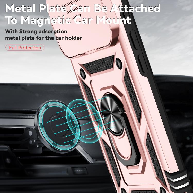 For iPhone 17 Pro Sliding Camshield Holder Phone Case