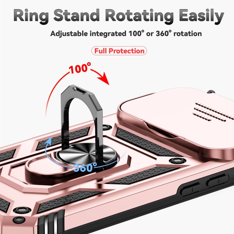 For iPhone 17 Pro Sliding Camshield Holder Phone Case