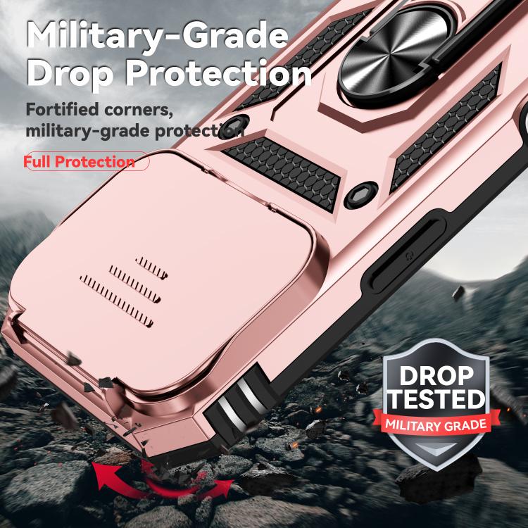 For iPhone 17 Pro Sliding Camshield Holder Phone Case