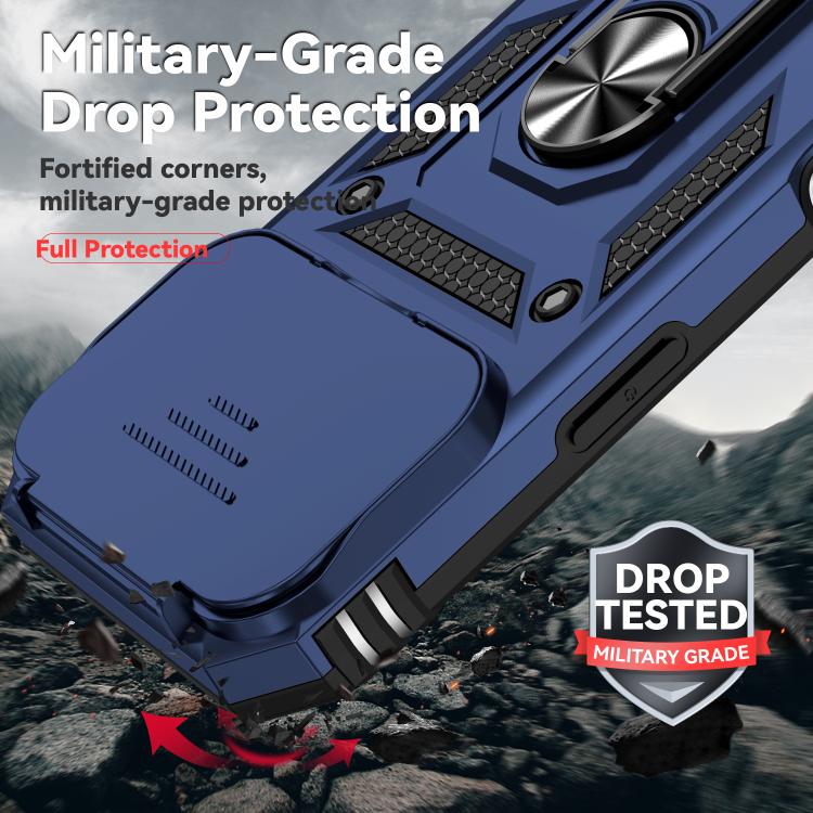 For iPhone 17 Pro Sliding Camshield Holder Phone Case