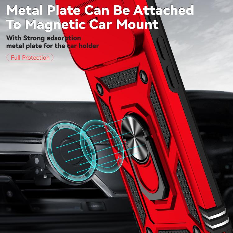 For iPhone 17 Pro Sliding Camshield Holder Phone Case