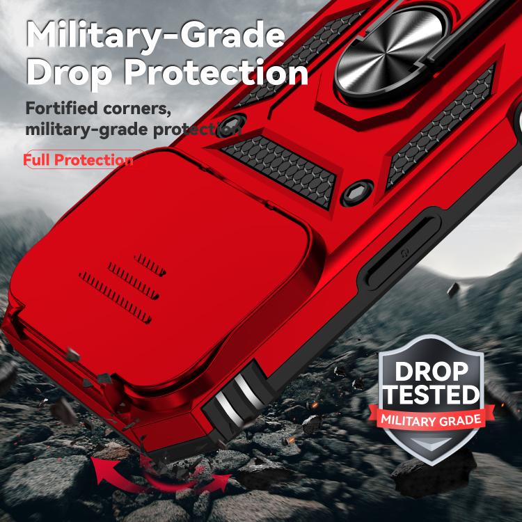 For iPhone 17 Pro Sliding Camshield Holder Phone Case