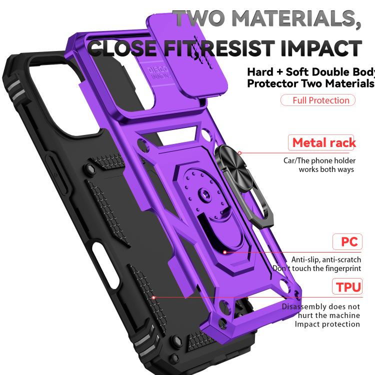 For iPhone 17 Sliding Camshield Holder Phone Case