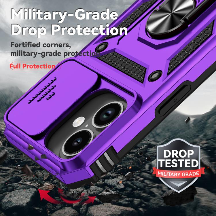 For iPhone 17 Sliding Camshield Holder Phone Case