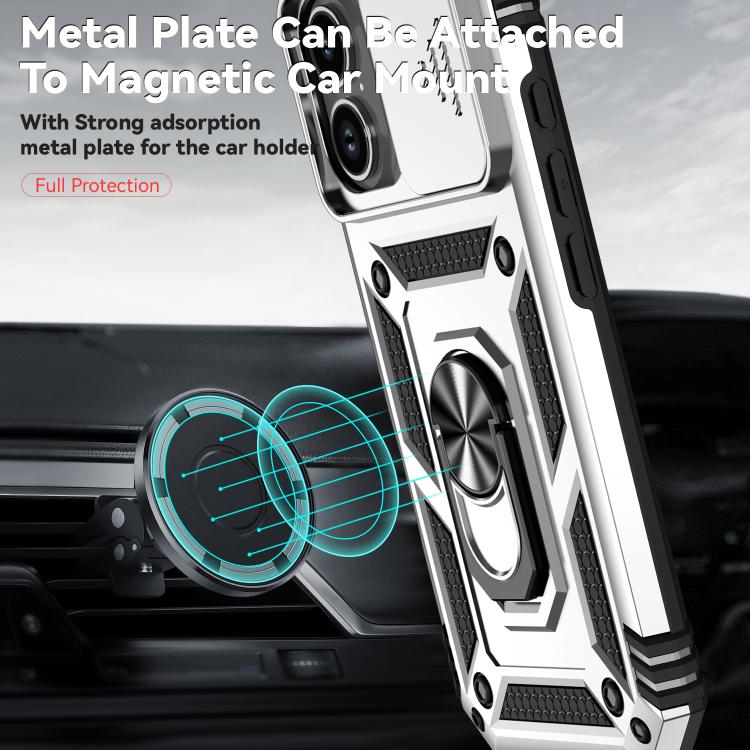 For iPhone 17 Sliding Camshield Holder Phone Case