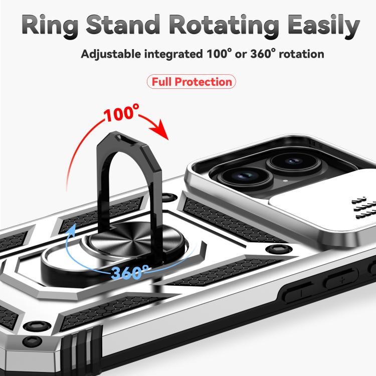 For iPhone 17 Sliding Camshield Holder Phone Case