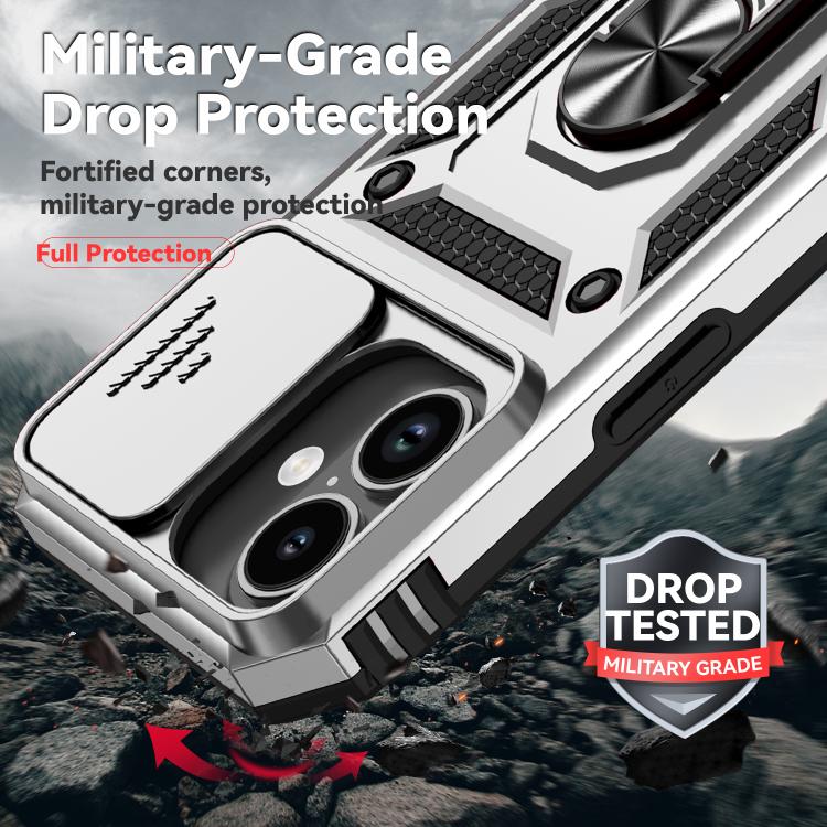 For iPhone 17 Sliding Camshield Holder Phone Case