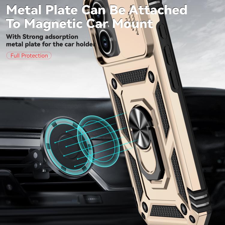 For iPhone 17 Sliding Camshield Holder Phone Case