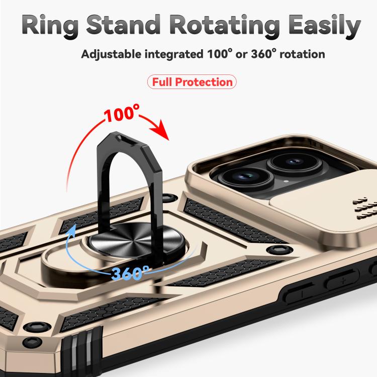 For iPhone 17 Sliding Camshield Holder Phone Case