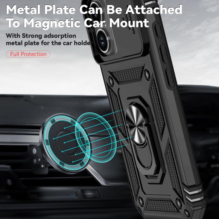 For iPhone 17 Sliding Camshield Holder Phone Case