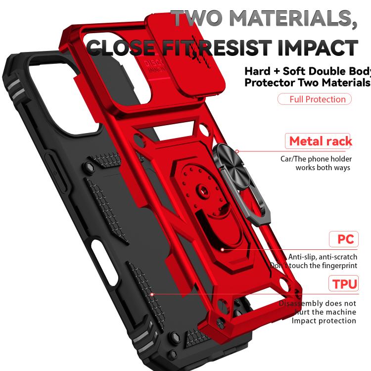 For iPhone 17 Sliding Camshield Holder Phone Case